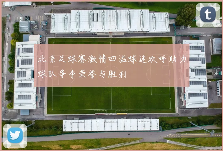 北京足球赛激情四溢球迷欢呼助力球队争夺荣誉与胜利